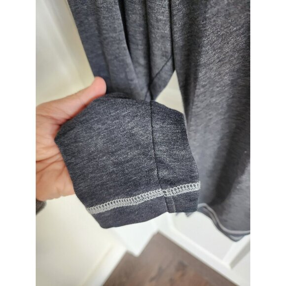 Orvis Trout Bum Men's Long Sleeve T Shirt Gray Medium - Picture 6 of 8